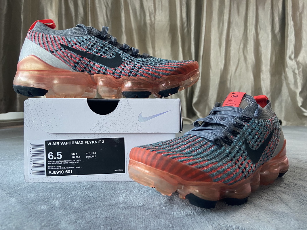 Get Nike Air VaporMax Flyknit 3.0 Flash Crimson AJ6910-601