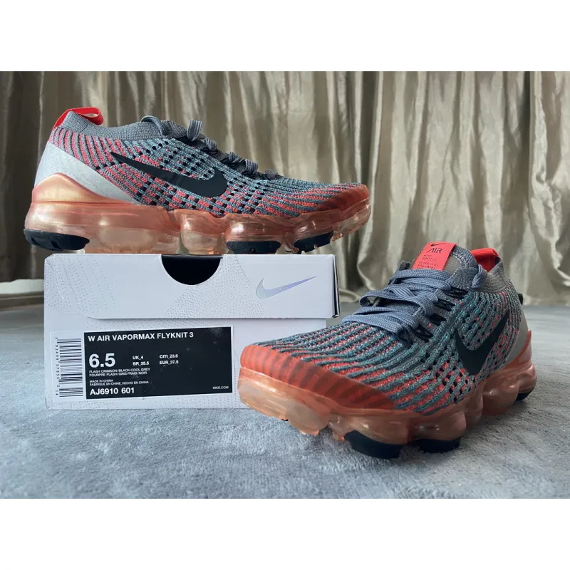 Get Nike Air VaporMax Flyknit 3.0 Flash Crimson AJ6910-601