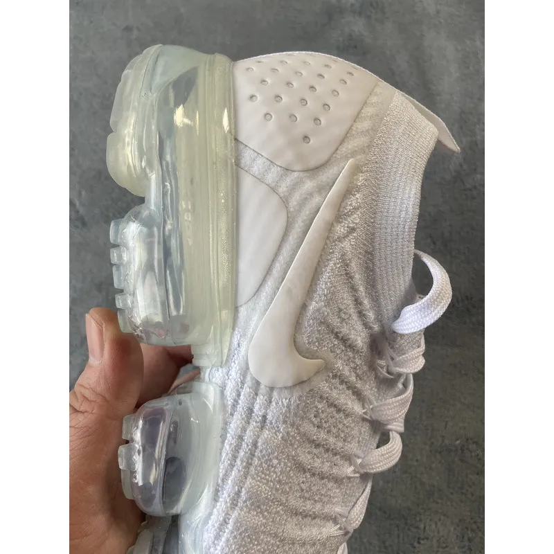 Get Nike Air VaporMax Flyknit White 942842-100