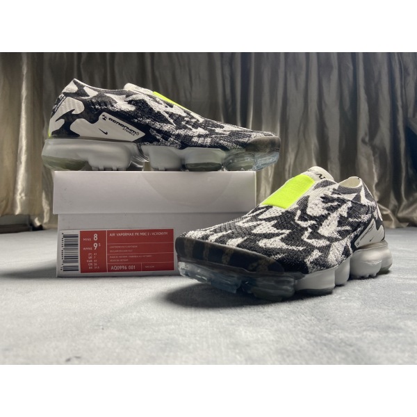 Get Nike Air VaporMax Moc 2 Acronym Light Bone  AQ0996-001