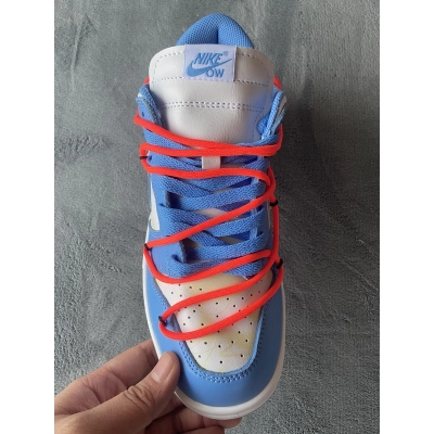 Get Replica Dunks Off White x Futura x Dunk Low SB UNC  DD0856-403 02