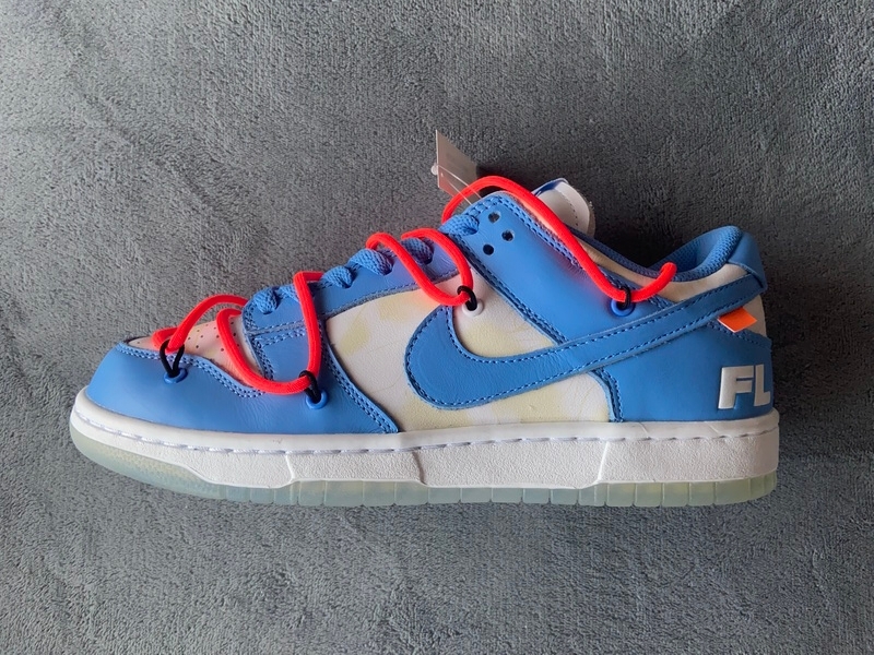 Get Replica Dunks Off White x Futura x Dunk Low SB UNC  DD0856-403