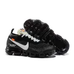Get Off-White x Nike Air VaporMax 2.0 Men’s Black/White Breathable Running Shoes AA3831-001