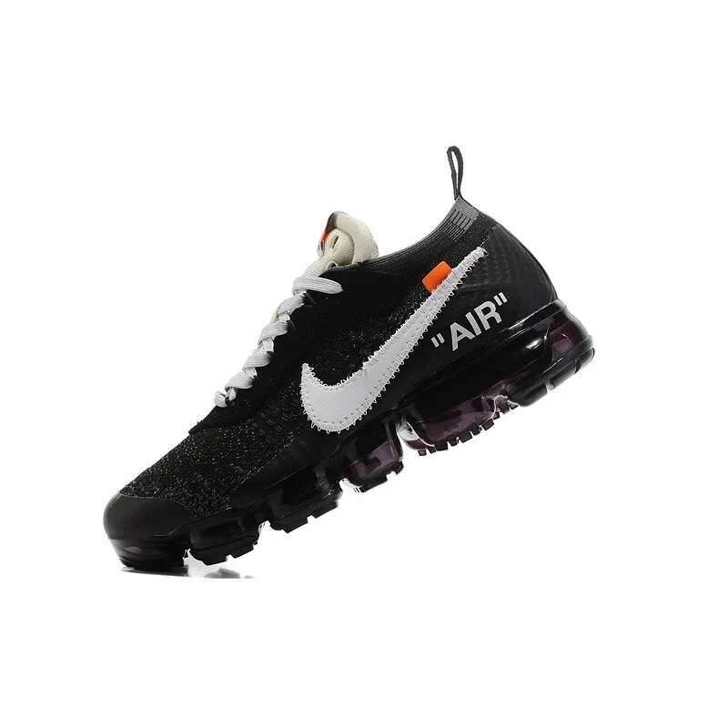 Get Off-White x Nike Air VaporMax 2.0 Men’s Black/White Breathable Running Shoes AA3831-001