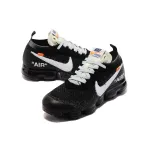 Get Off-White x Nike Air VaporMax 2.0 Men’s Black/White Breathable Running Shoes AA3831-001