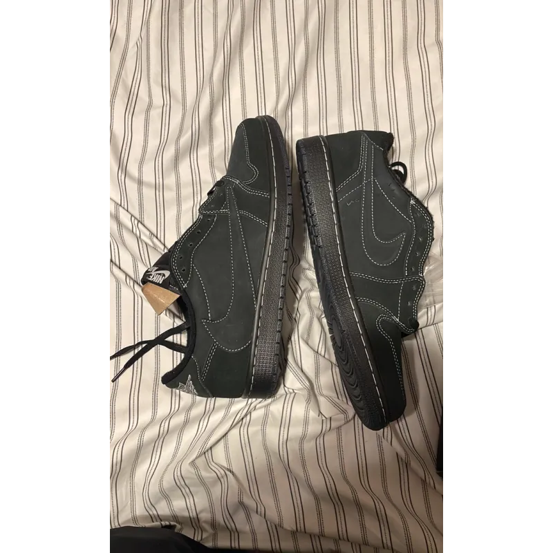 Special SALE Get Travis Scott x Air Jordan 1 Low Black Phantom DM7866-001