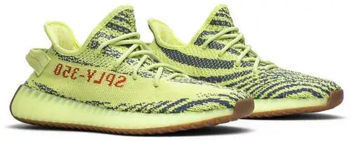 PK GOD Yeezy Boost 350 V2 Semi Frozen Yellow B37572