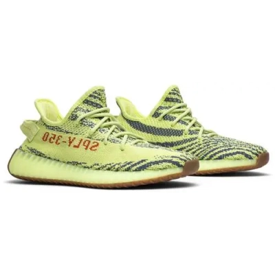PK GOD Yeezy Boost 350 V2 Semi Frozen Yellow B37572 01