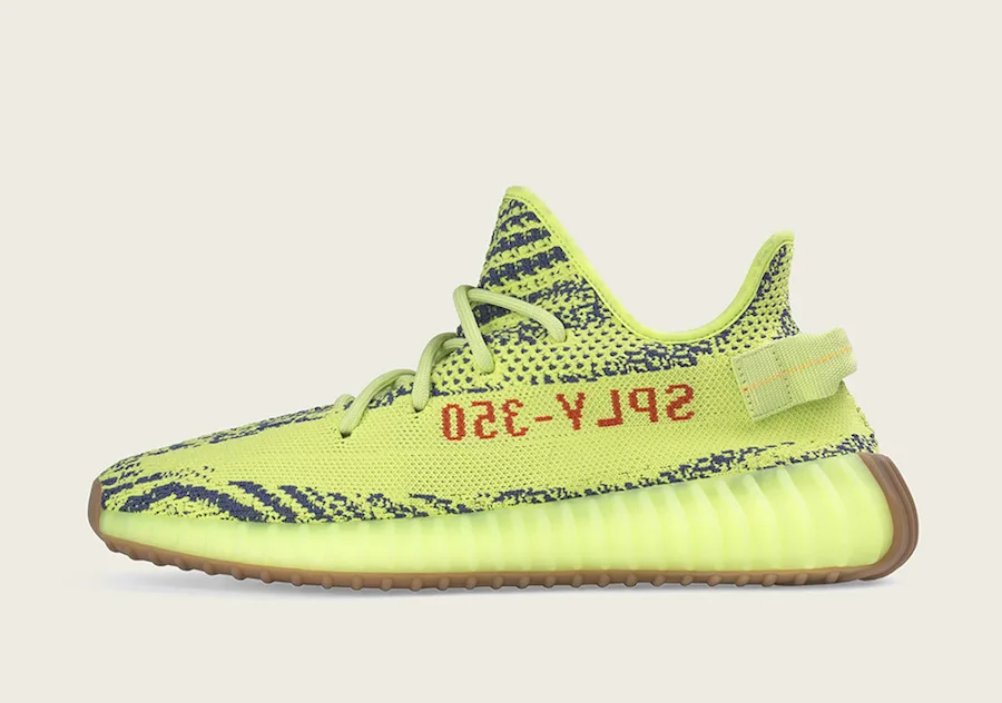 PK GOD Yeezy Boost 350 V2 Semi Frozen Yellow B37572