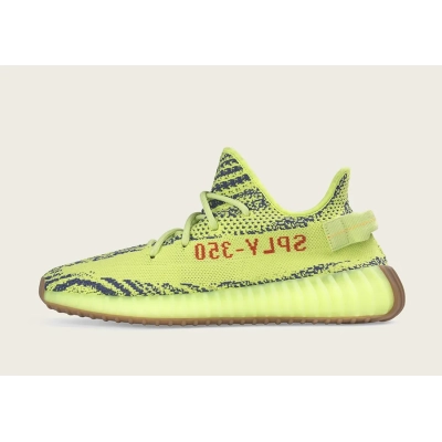 PK GOD Yeezy Boost 350 V2 Semi Frozen Yellow B37572 02