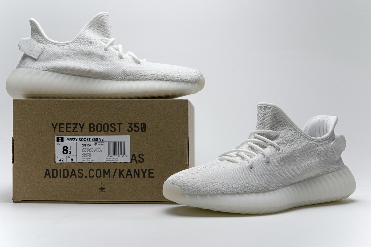 PK GOD Yeezy Boost 350 V2 Cream/Triple White CP9366