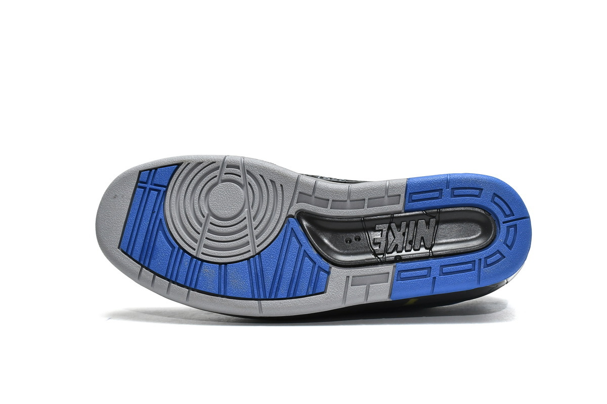 Jordan 2 Retro Low SP Off-White Black Blue DJ4375-004