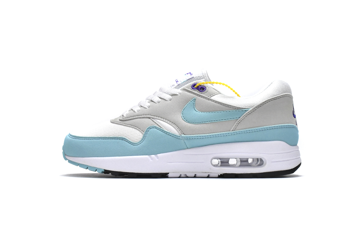 Get Nike Air Max 1 OG Anniversary Aqua 908375-105