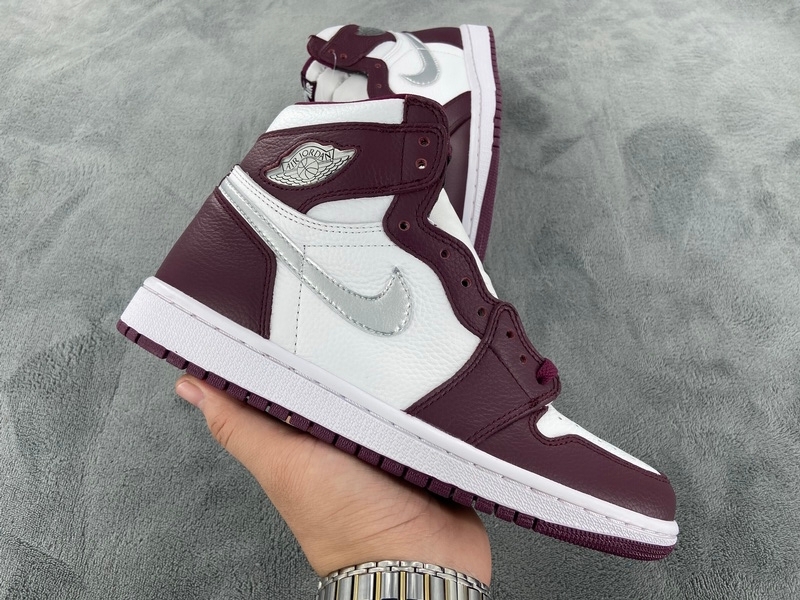 LJR Air Jordan 1 High OG Bordeaux 555088-611