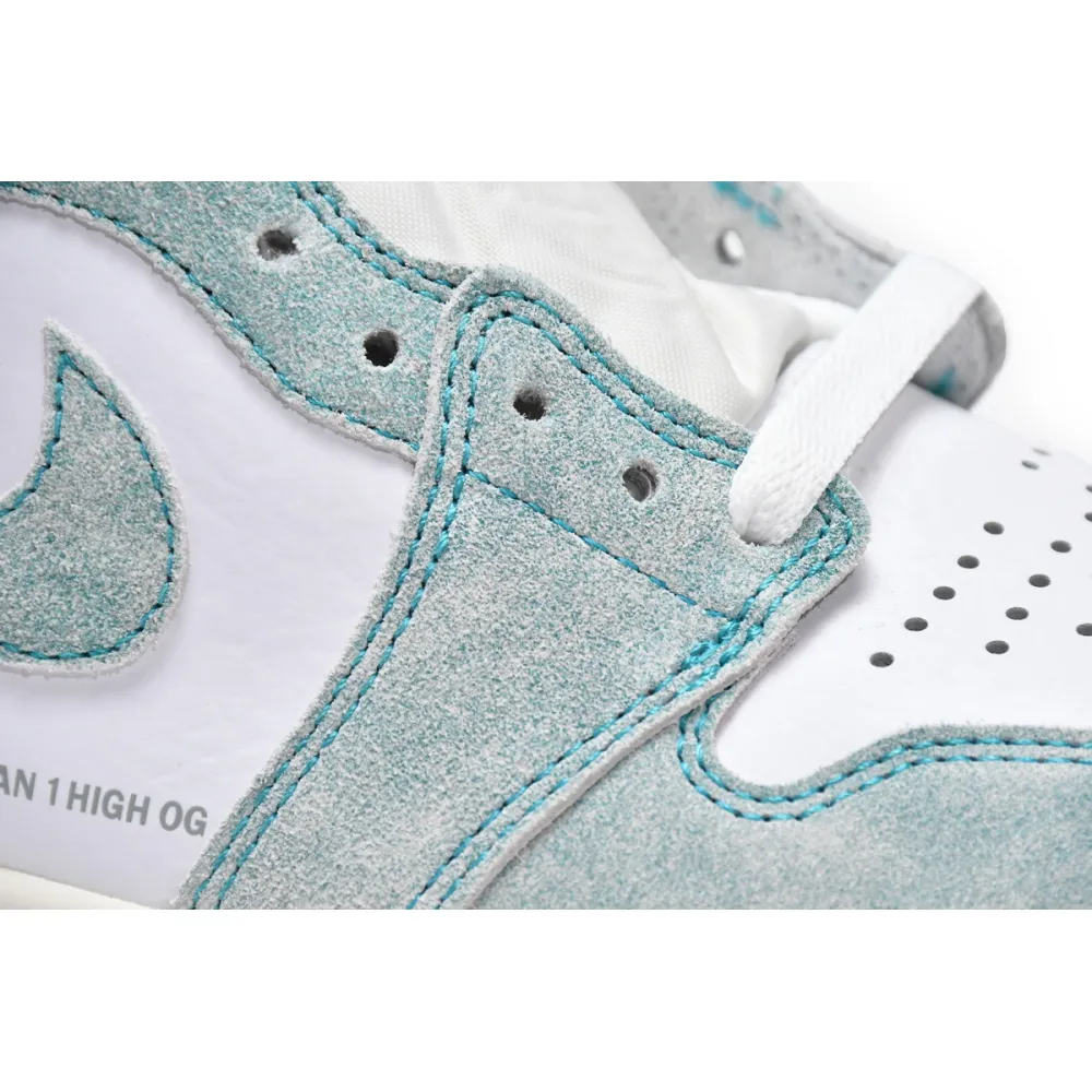 LJR Air Jordan 1 High OG“Turbo Green” 555088-311