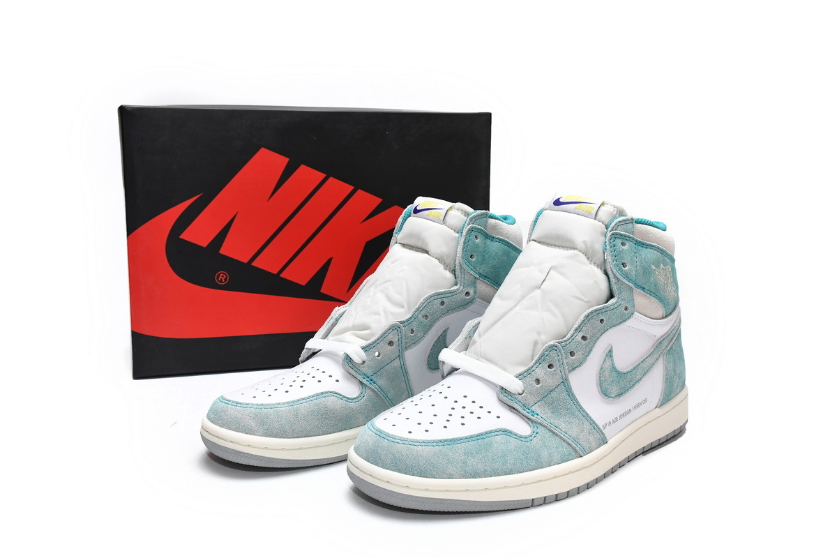 LJR Air Jordan 1 High OG“Turbo Green” 555088-311