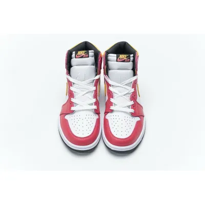LJR Air Jordan 1 High OG “Light Fusion Red” 555088-603   02