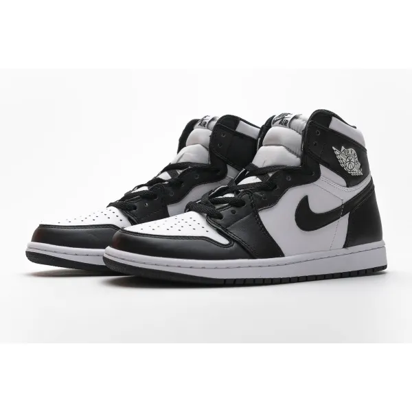  LJR Air Jordan 1 Retro High OG Black White 555088-010