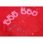 High Quality Sp5der P*NK Hoodie Red (Free Shipping)