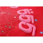 High Quality Sp5der P*NK Hoodie Red (Free Shipping)