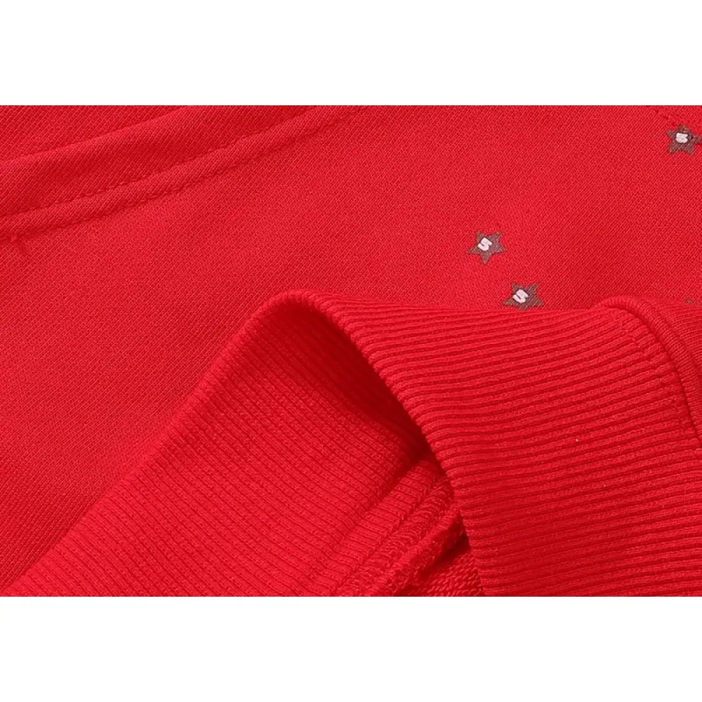 High Quality Sp5der P*NK Hoodie Red (Free Shipping)