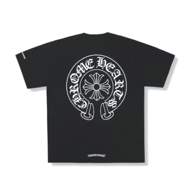 High Quality Chrome Hearts Horse Shoe Logo Pocket T-Shirt SS21 01