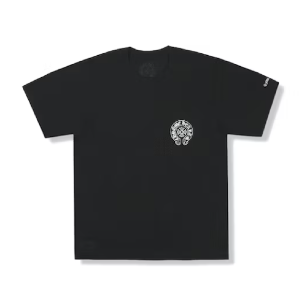 High Quality Chrome Hearts Horse Shoe Logo Pocket T-Shirt SS21