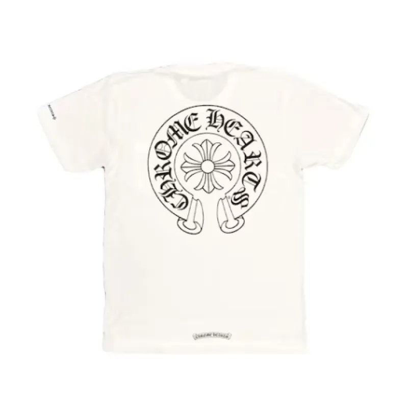High Quality Chrome Hearts Horse Shoe Logo Pocket T-Shirt SS21