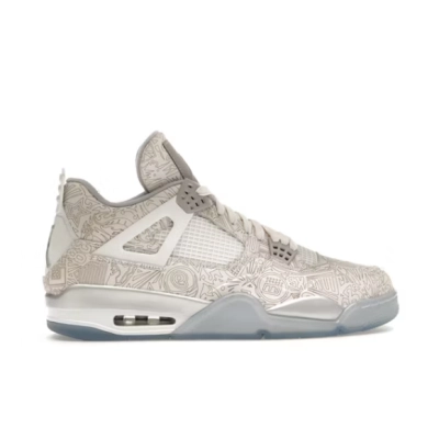 Get Air Jordan 4 Retro 30th Anniversary Laser 705333-105 02