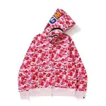 High Quality BAPE Hoodie HD21 Pink (Free Shipping)