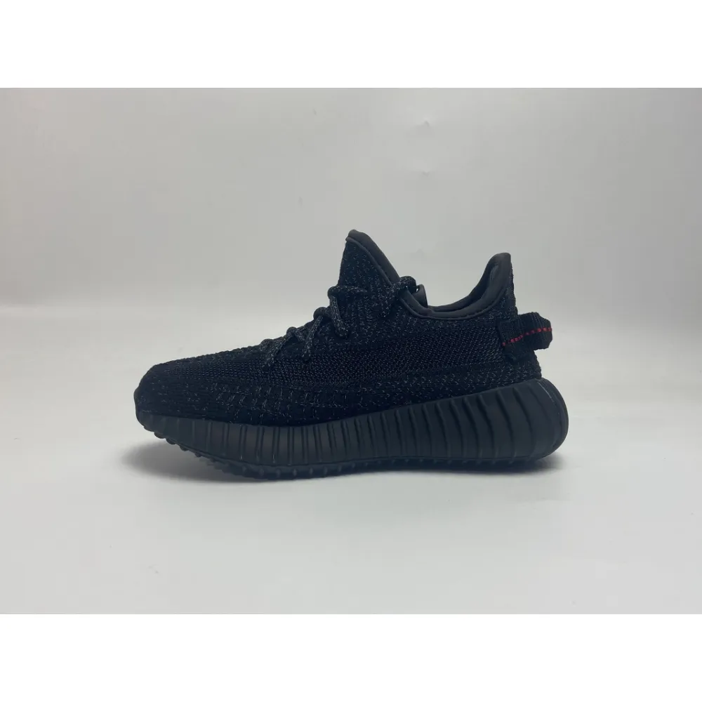 Get adidas Yeezy Boost 350 V2 Black Reflective FU9007 (KID)