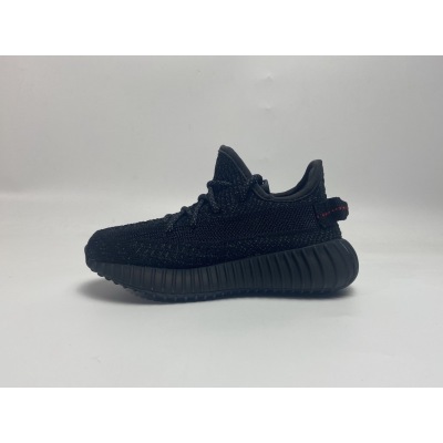 Get adidas Yeezy Boost 350 V2 Black Reflective FU9007 (KID) 01