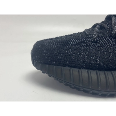 Get adidas Yeezy Boost 350 V2 Black Reflective FU9007 (KID) 02