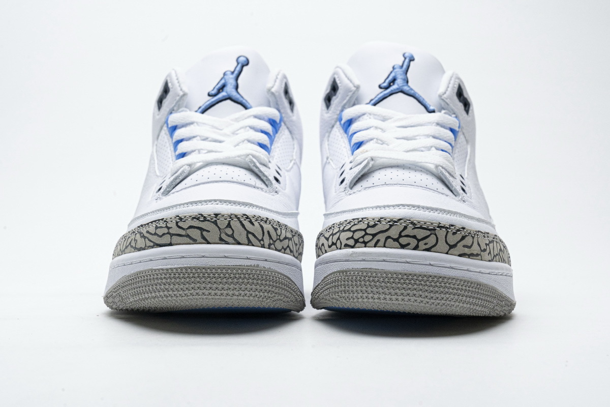 Get Air Jordan 3 Retro UNC (2020) CT8532-104