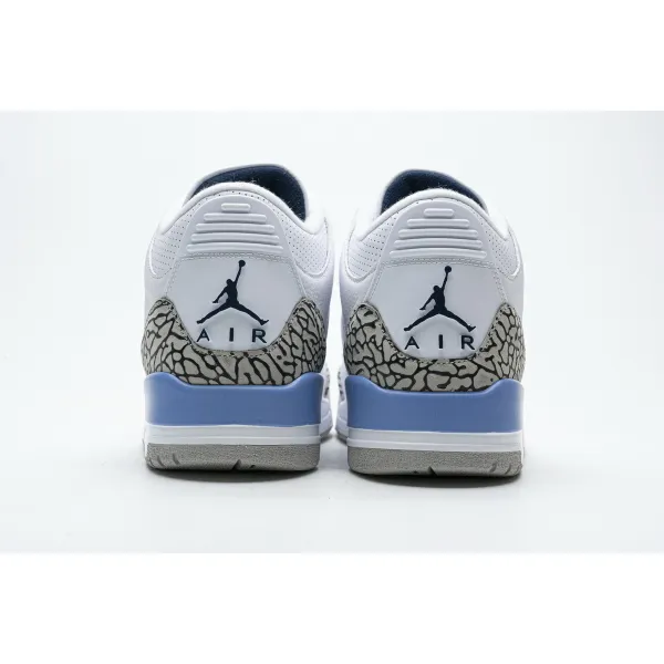 Get Air Jordan 3 Retro UNC (2020) CT8532-104