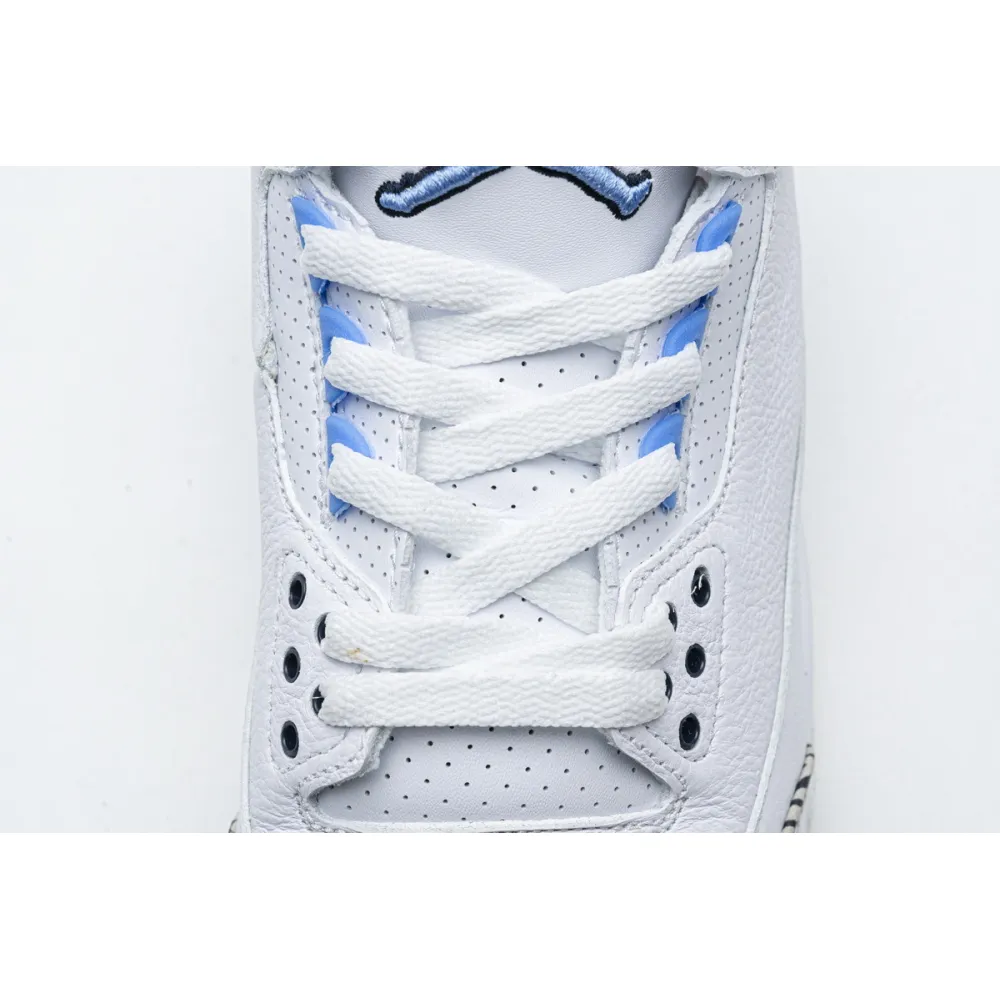 Get Air Jordan 3 Retro UNC (2020) CT8532-104