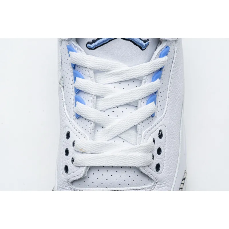 Get Air Jordan 3 Retro UNC (2020) CT8532-104