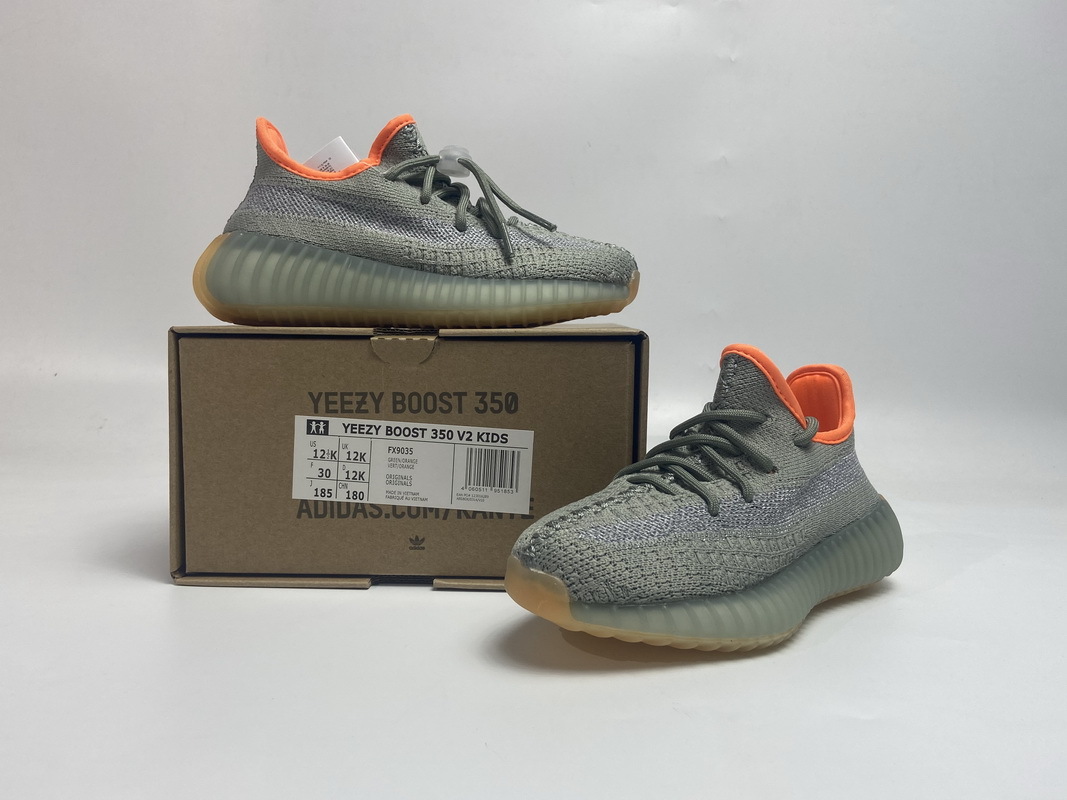 Get adidas Yeezy Boost 350 V2 Desert Sage FX9035 (KID)