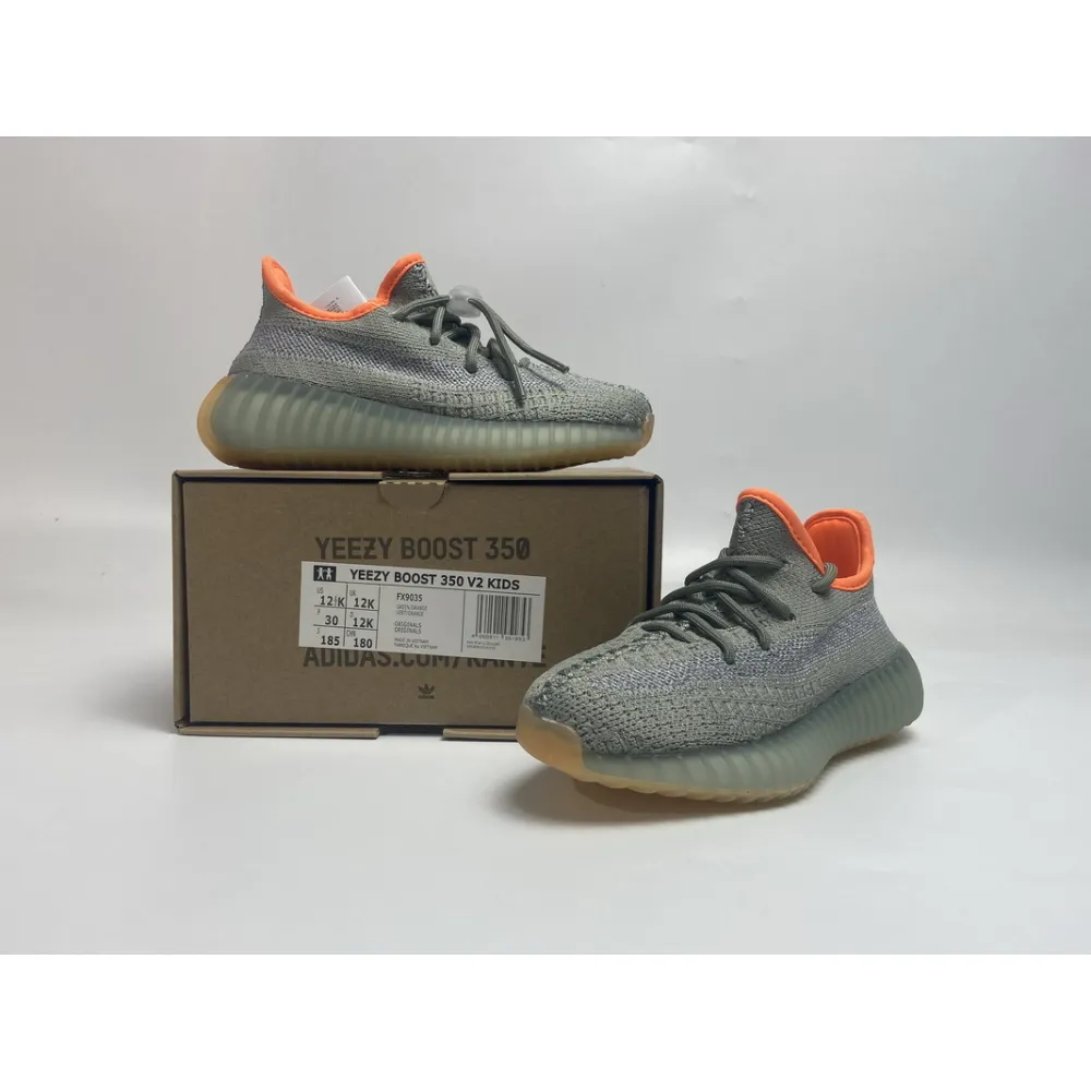 Get adidas Yeezy Boost 350 V2 Desert Sage FX9035 (KID)