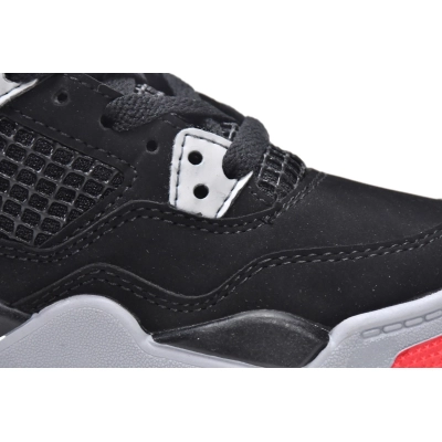 Get Air Jordan 4 Retro PS Bred BQ7660-060 (KID)  02