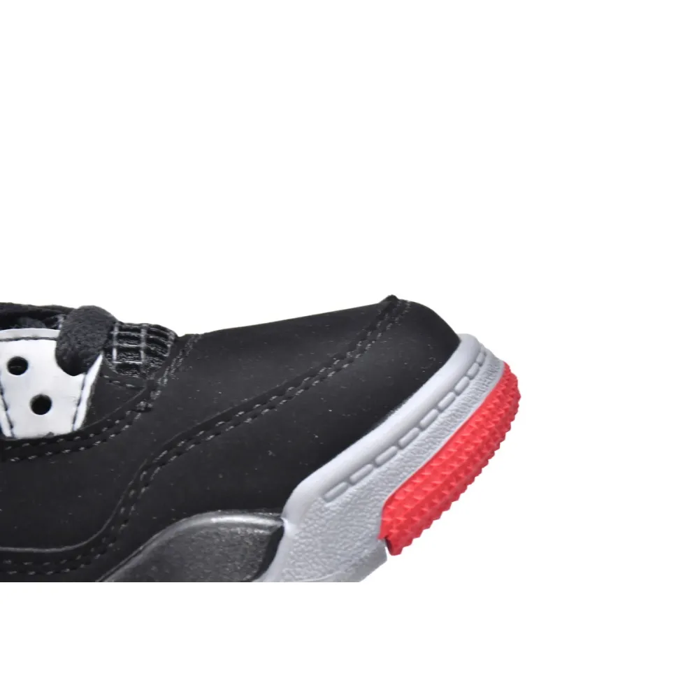 Get Air Jordan 4 Retro PS Bred BQ7660-060 (KID) 