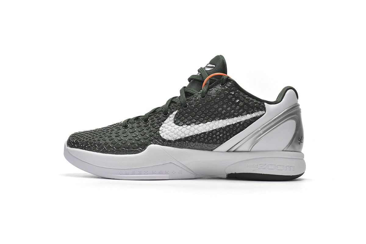 Get Nike Zoom Kobe VI TB Dark Green 454142-300