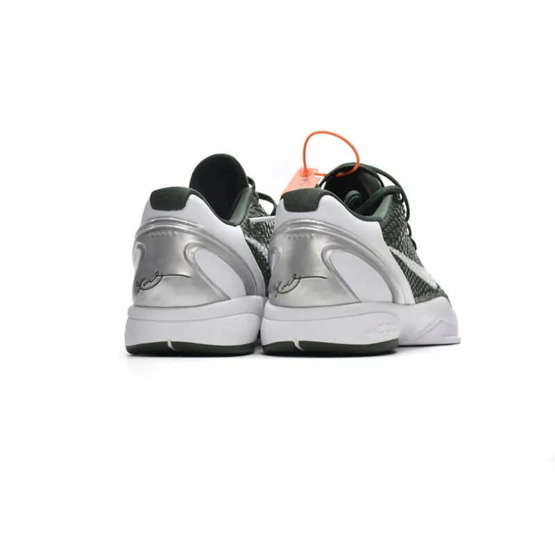 Get Nike Zoom Kobe VI TB Dark Green 454142-300