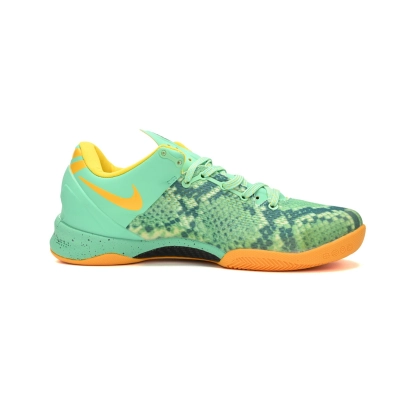 Get Nike Kobe 8 System Green Glow Laser Orange 555035-304 02