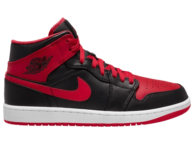 FIRST LOOK: Monica Sneakers AIR JORDAN 1 MID "ALTERNATE RED"