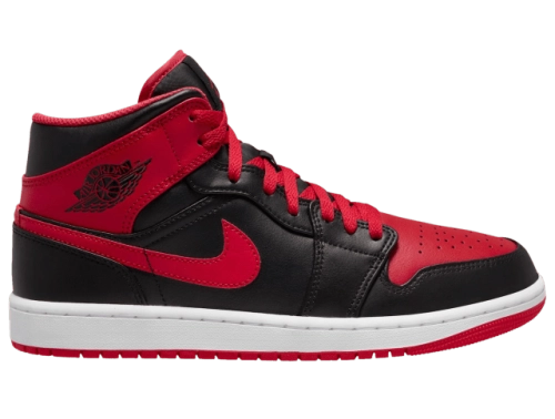 FIRST LOOK: Monica Sneakers AIR JORDAN 1 MID "ALTERNATE RED"