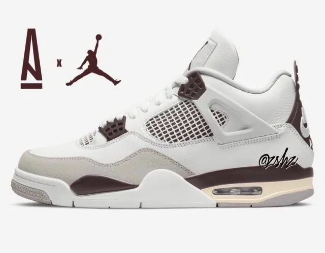 Monica Sneakers Tell You MA MANIERE X AIR JORDAN 4 RELEASES IN NOVEMBER