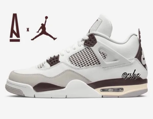 Monica Sneakers Tell You MA MANIERE X AIR JORDAN 4 RELEASES IN NOVEMBER