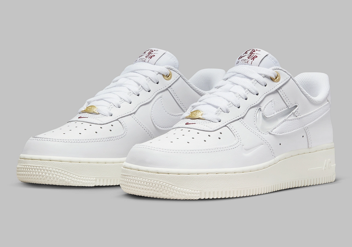 Monica Sneakers Tell You History of Nike's Layered Logos on the Air Force 1 Low