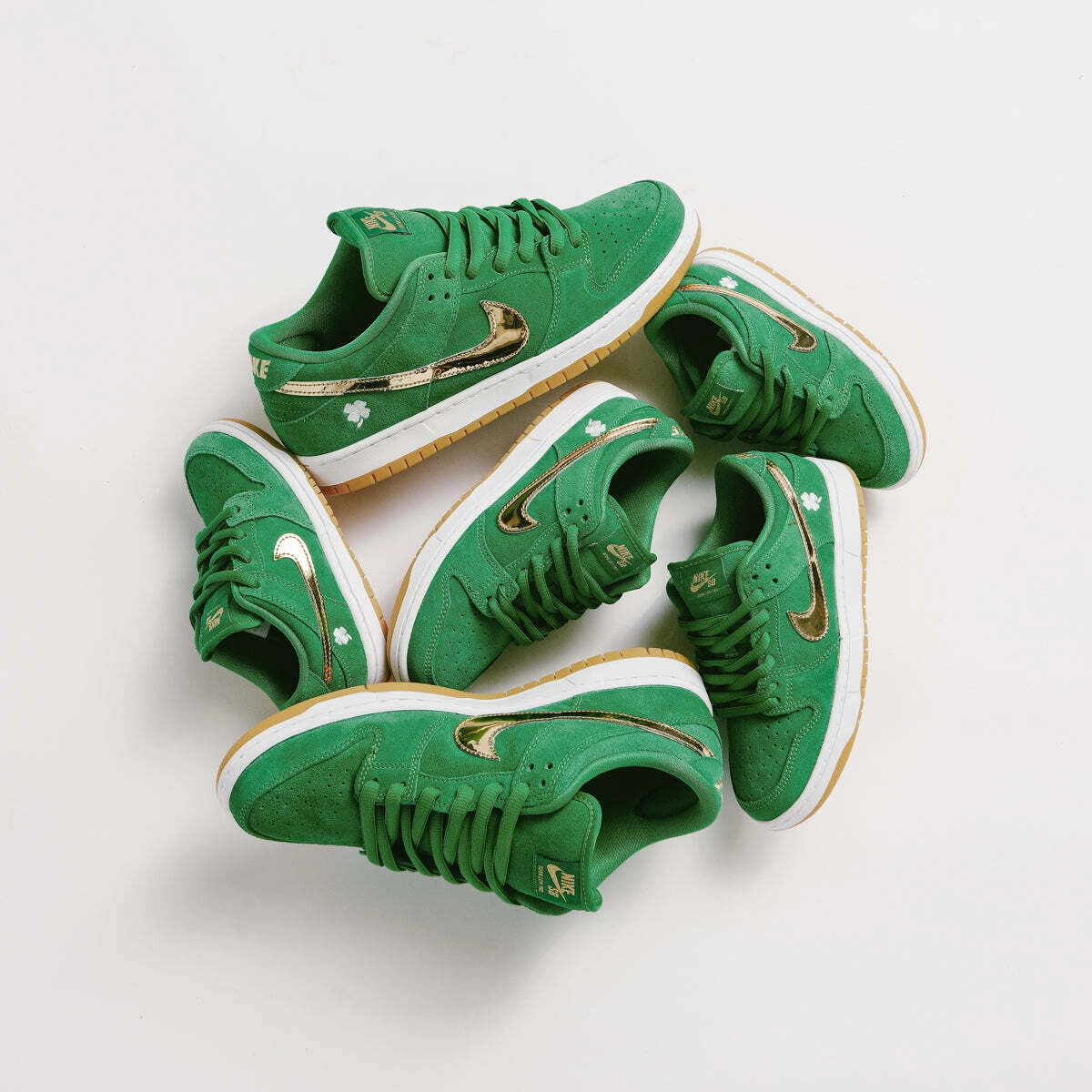 Monica Sneakers Tell You Nike SB St. Patrick's Day Slam Dunk